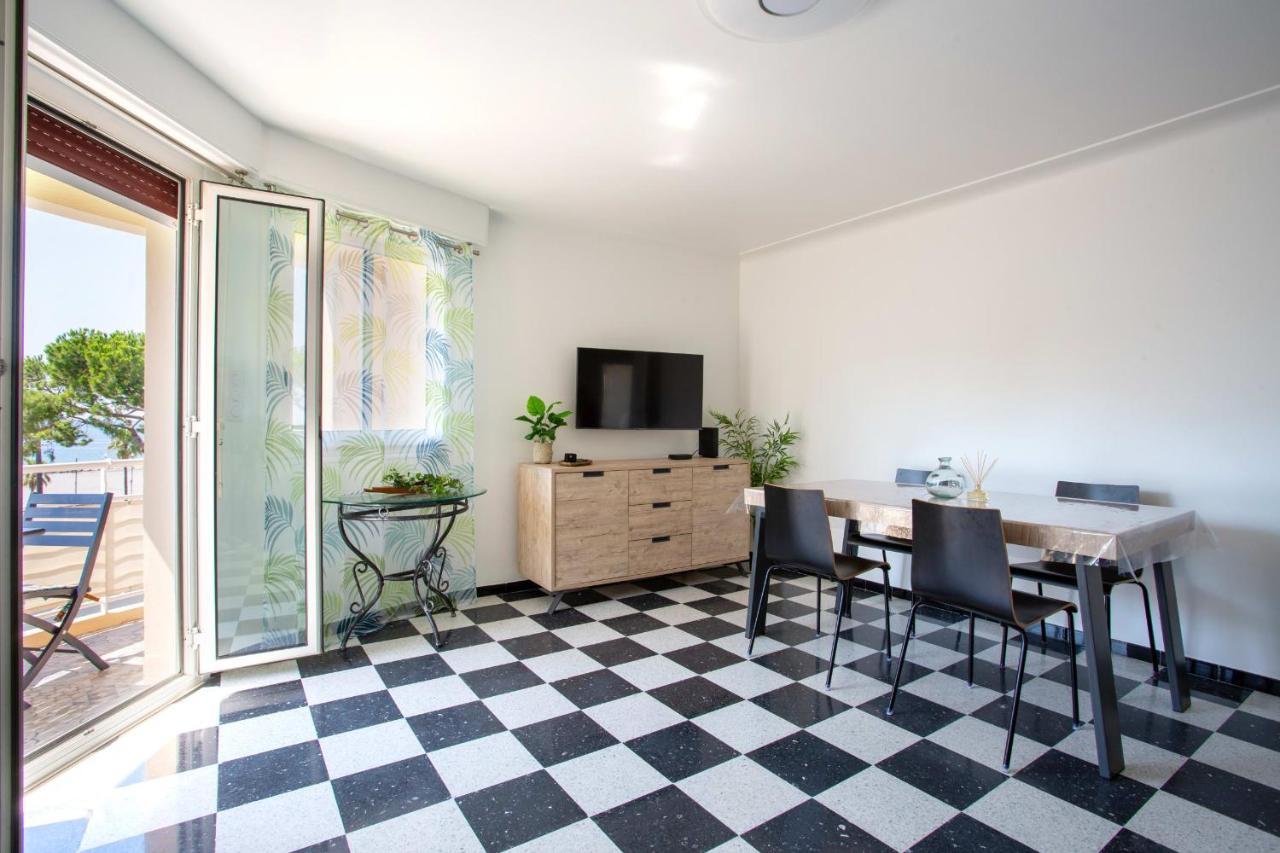 Apartment T2 Air-Conditioned Sea View Saint-Laurent-du-Var Exterior foto