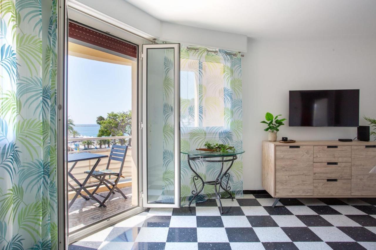 Apartment T2 Air-Conditioned Sea View Saint-Laurent-du-Var Exterior foto