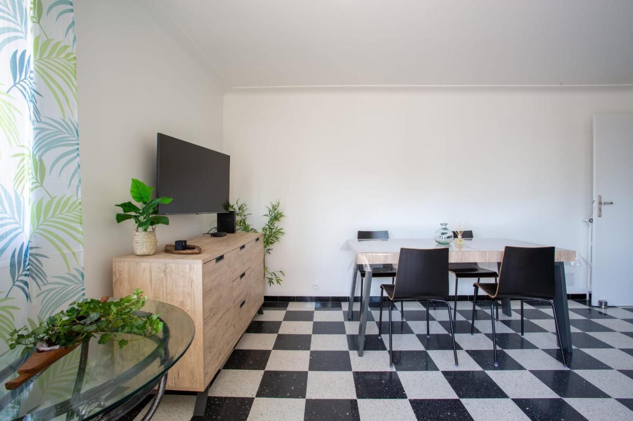 Apartment T2 Air-Conditioned Sea View Saint-Laurent-du-Var Exterior foto