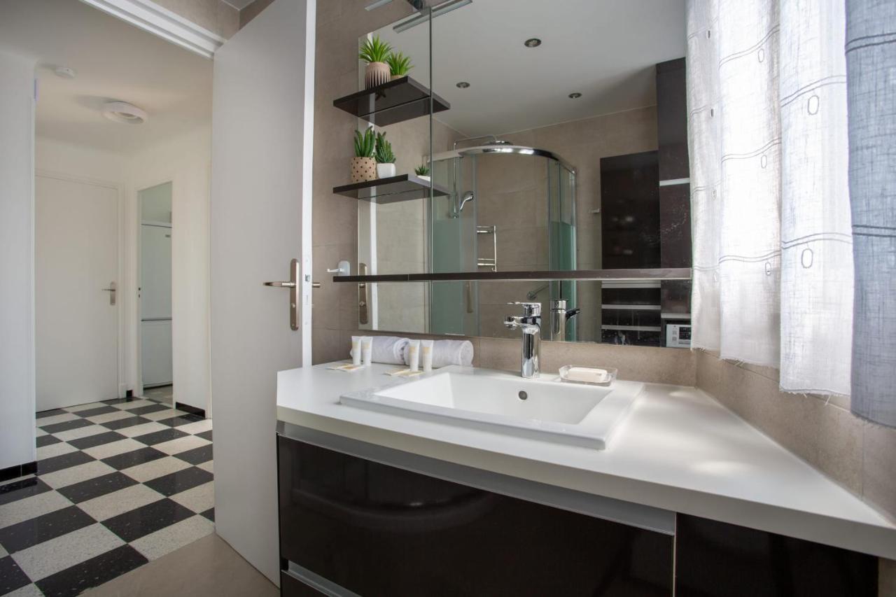 Apartment T2 Air-Conditioned Sea View Saint-Laurent-du-Var Exterior foto