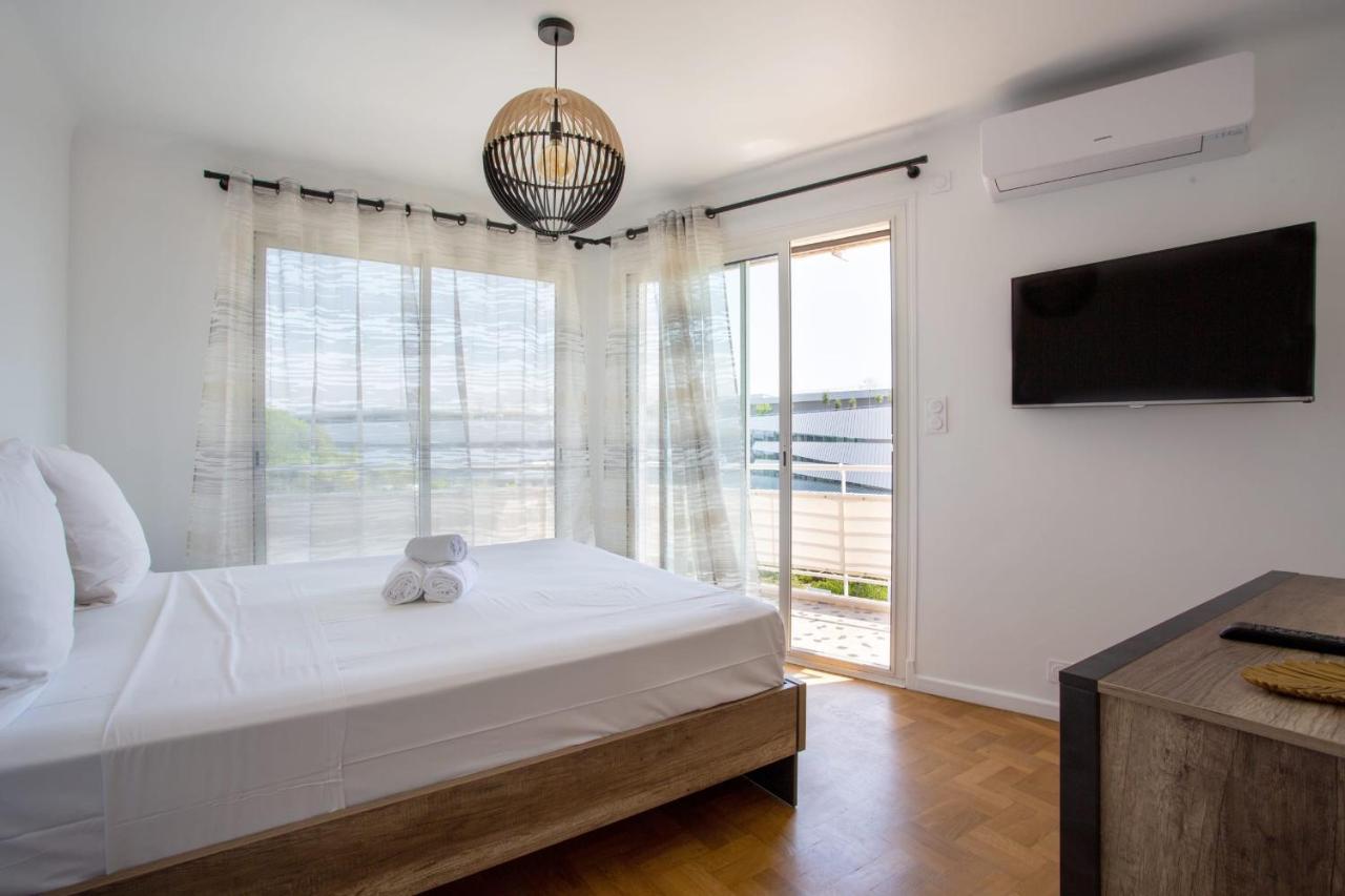 Apartment T2 Air-Conditioned Sea View Saint-Laurent-du-Var Exterior foto