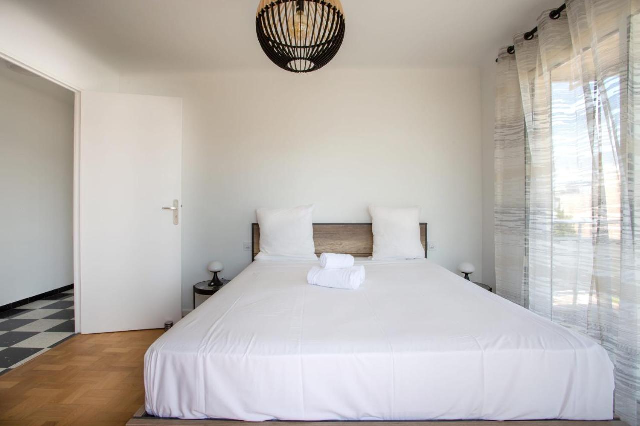 Apartment T2 Air-Conditioned Sea View Saint-Laurent-du-Var Exterior foto